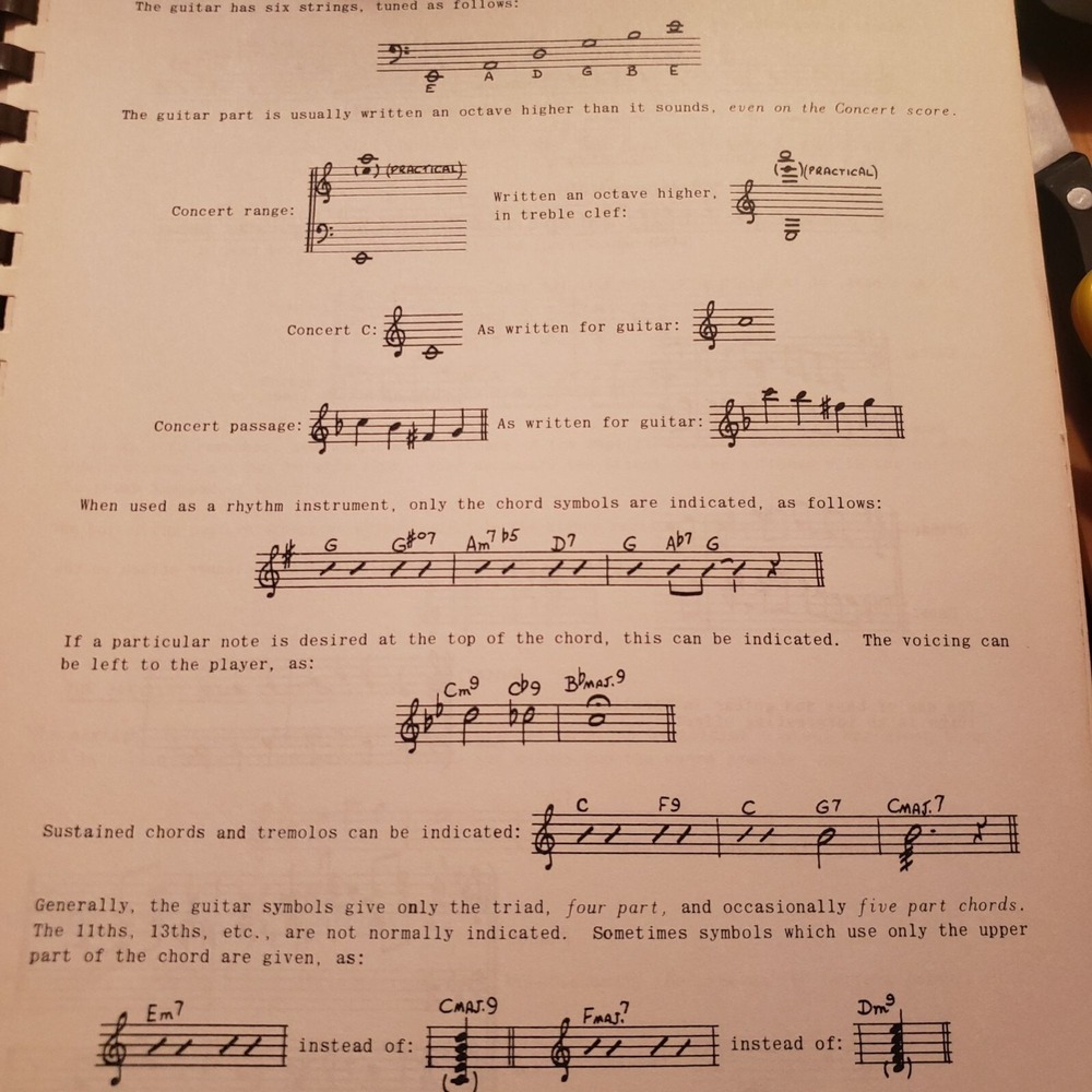Modern Arranging Technique By Gordon Delamont 1965 Spiral-Bound Book - Picture 5 of 6